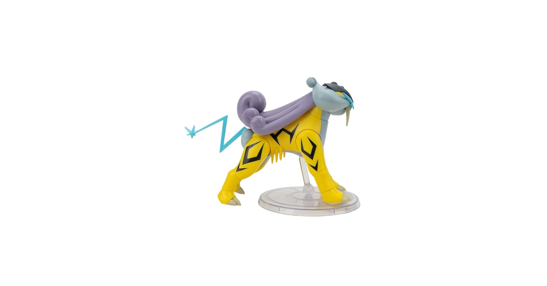 Pokémon PKW3197 Super-Articulated 6-inch Raikou-Authentic